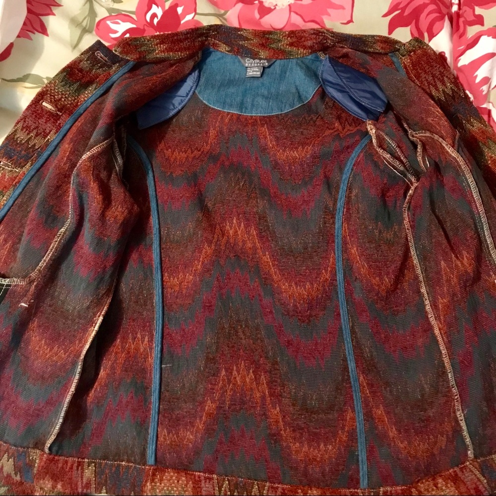 CityBlues by Koret Denim Jacket Size M - Picture 4 of 10